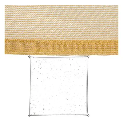 Shade Sails Vela sombreo Beige 500 x 500 x 1 cm 500 x 1 x 500 cm