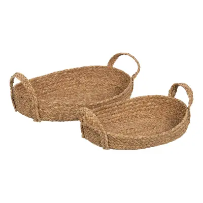 Decorative basket Natural Fibre 48 x 32 x 18 cm (2 Units)