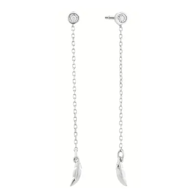 Ladies' Earrings Secrecy E8245CDAWA900 Sterling silver 5 cm