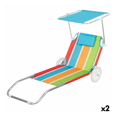 Beach sunbed Aktive (2 Units)