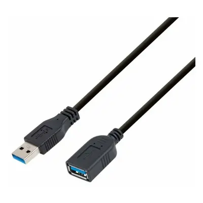 USB Cable PcCom Black 3 m