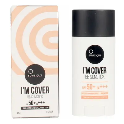 Hydrating Cream with Colour Suntique I'm Cover Stick Spf 50 15 g