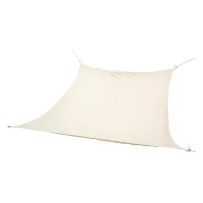 Shade Sails DKD Home Decor Candle Beige Multicolour Stainless steel 500 x 500 x 2 cm 500 x 500 x