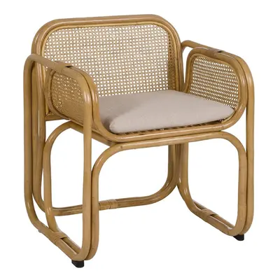 Armchair Natural Rattan 62 x 57 x 76,5 cm