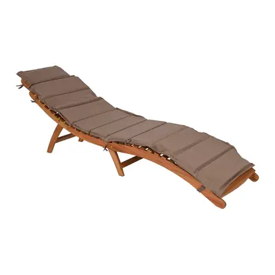 Sun-lounger Home ESPRIT Brown Beige 191 x 54 x 61 cm