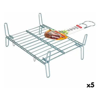 Grill Algon Double Galvanised 25 x 30 cm (5 Units)