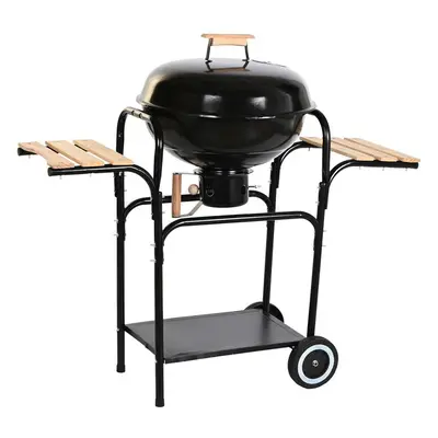 Barbecue DKD Home Decor Wood Steel (100 x 47 x 95 cm)