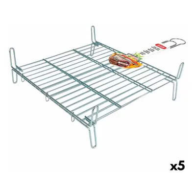 Grill Algon Double Galvanized 40 x 40 cm (5 Units)