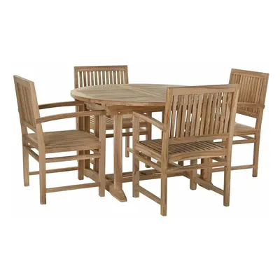 Table set with 4 chairs DKD Home Decor 75 cm 120 x 120 x 75 cm