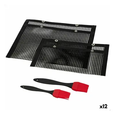 Barbecue Portable Active Silicone Plastic 27 x 24.5 x 0.4 cm