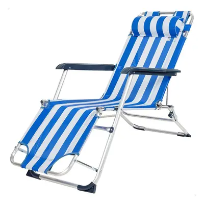 Reclining lounder Aktive Striped 153 x 33 x 47 cm