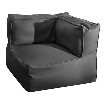 Garden sofa Gissele Graphite Nylon 80 x 80 x 64 cm