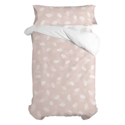 Duvet cover set HappyFriday Basic Kids Pink Single 2 Pieces