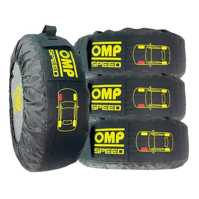 Tire cover set OMP Speed ​​(4 Units) (32 cm)