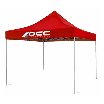 Carp OCC Motorsport OCCCARP02 Racing Red Polyester 420D Oxford 3 x 3 m