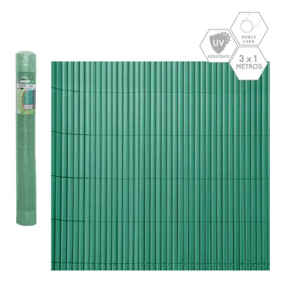 Garden Fence Green PVC 1 x 300 x 100 cm