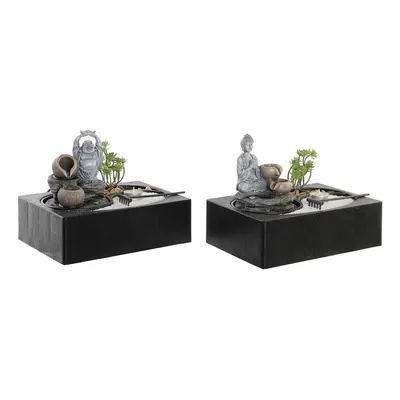 Fountain DKD Home Decor Buddha Resin Oriental 29 x 21 x 23 cm (2 Units)