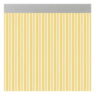 Curtain Acudam Ferrara Doors Yellow Transparent Exterior PVC Aluminium 90 x 210 cm