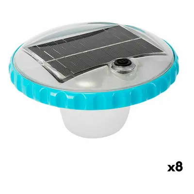 Floating solar light for swimming pools Intex 16,8 x 10,8 x 16,8 cm (8 Units)