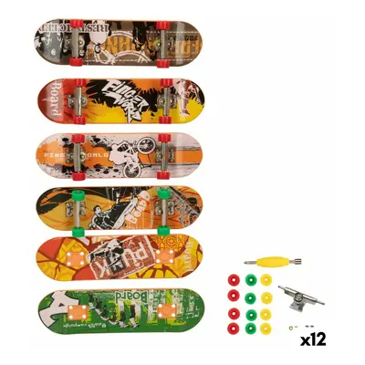 Finger skateboard Colorbaby (12 Units)