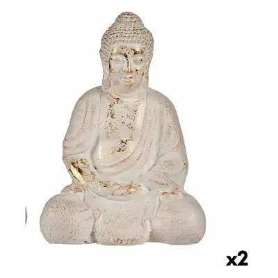 Decorative Garden Figure Ibergarden CC20436 Polyresin Buddha 22,5 x 41,5 x 29,5 cm (2 Units)