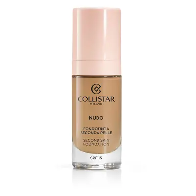 Fluid Foundation Make-up Collistar NUDO Nº 3G Naturale dorato Spf 15 30 ml