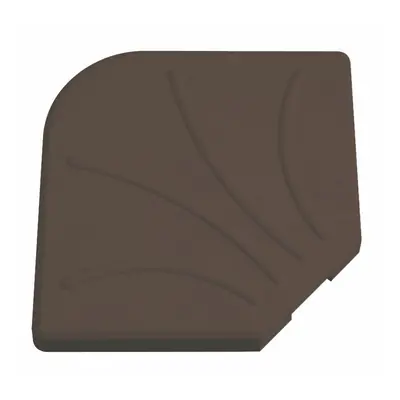 Base for beach umbrella Brown Cement 47 x 47 x 5,5 cm