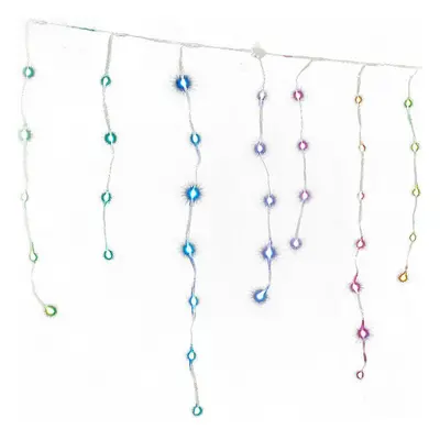 LED Curtain Lights Icicle Multicolour (300 x 70 cm)