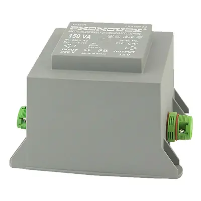 Safety transformer for swimming pool lighting PHONOVOX tp30103cr 150 VA 12 V 230 V 50-60 Hz 12,9