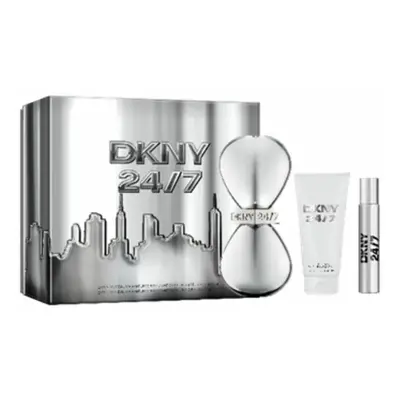 Women's Perfume Set Donna Karan DKNY 24/7 3 Pieces