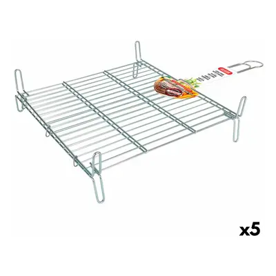 Grill Algon Double Galvanised 45 x 45 cm (5 Units)