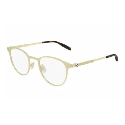 Men' Spectacle frame Montblanc MB0095O-002 Golden Ø 48 mm