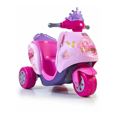 Foot to Floor Motorbike Feber Scooty Little Princess Electric 6V 84 x 72 x 52 cm