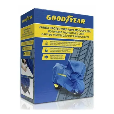 Motorcycle Cover Goodyear GOD7020 Blue