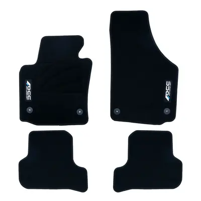 Car Floor Mat Set OCC Motorsport OCCST0015LOG Seat Leon Mk2 5 Pieces