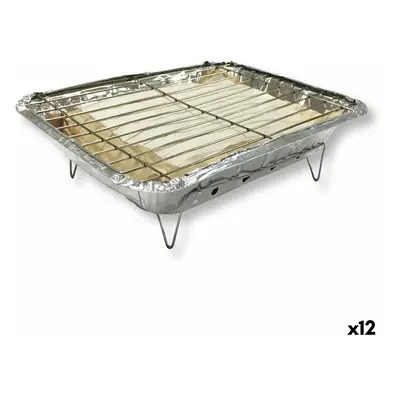 Disposable Barbecue Algon instant 24 x 31 x 6 cm (12 Units)