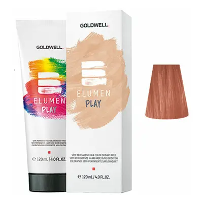 Semi-Permanent Tint Goldwell ELUMEN PLAY Coral 120 ml