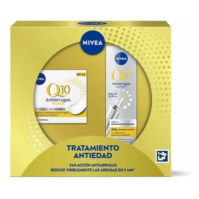 Women's Cosmetics Set Nivea Q10 ANTI-ARRUGAS Anti-ageing Q10 2 Pieces