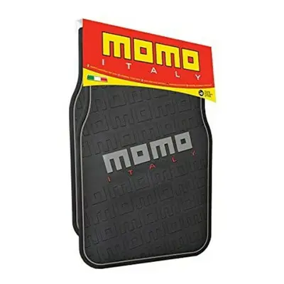 Car Floor Mat Set MOMO CM009BG Black/Red PVC