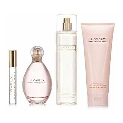 Women's Perfume Set Sarah Jessica Parker Lovely 4 Pieces