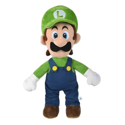 Fluffy toy Super Mario Luigi Blue Green 50 cm