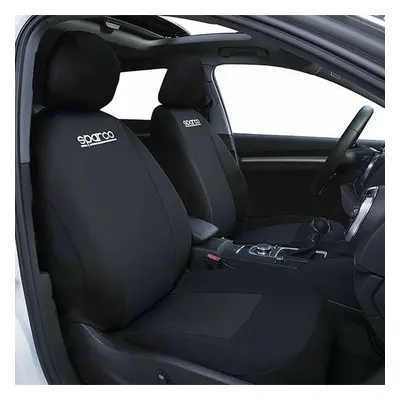 Seat cover Sparco SPCS402BK Black