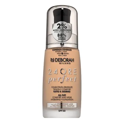 Crème Make-up Base Deborah 4ORE PERFECT Nº 3