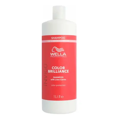 Colour Revitalizing Shampoo Wella Invigo Color Brilliance Coloured Hair Fine hair 1 L