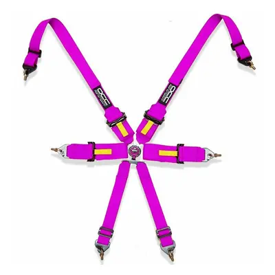 Harness with 6 fastening points OCC Motorsport Pink