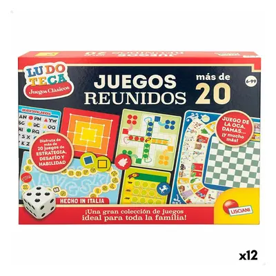 Board game Lisciani Juegos reunidos ES 40 x 0,1 x 33 cm (12 Units)