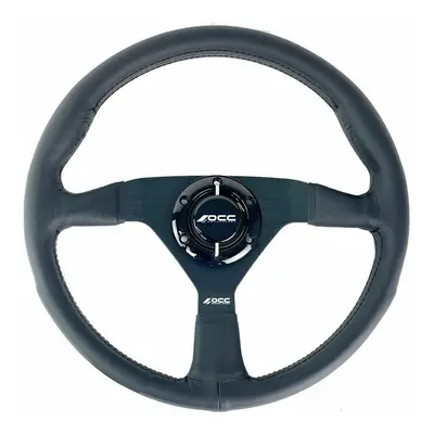 Racing Steering Wheel OCC Motorsport OCCVOL014 Black Leather 350 mm