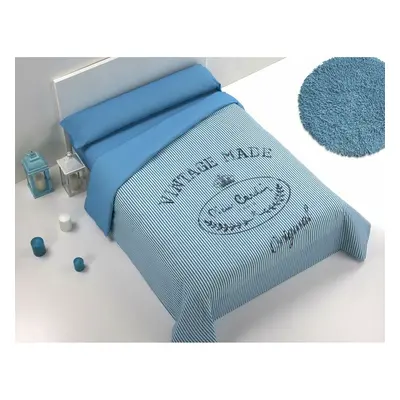 Duvet cover set Hosteline MADE Blue Super king 4 Pieces