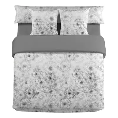 Duvet cover set Pierre Cardin JEWEL Grey Double 3 Pieces