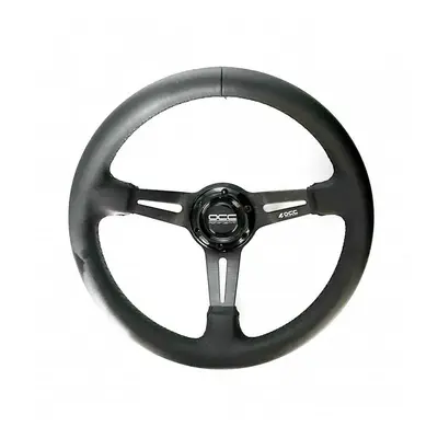 Racing Steering Wheel OCC Motorsport OCCVOL016 Black Leather Ø 35 cm